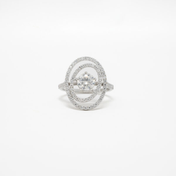 MOISSANITE RING 18K