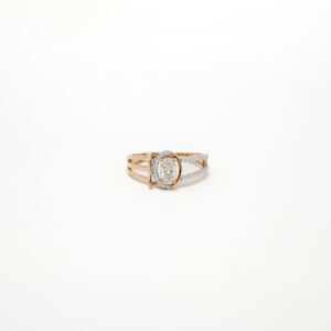 MOISSONITE RING 18K