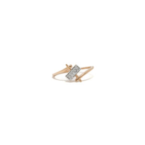 MOISSONITE RING 18K