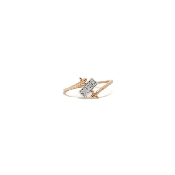 MOISSONITE RING 18K