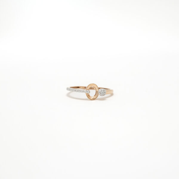 MOISSONITE RING 18K