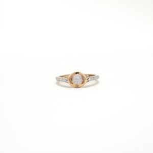 MOISSONITE RING 18K