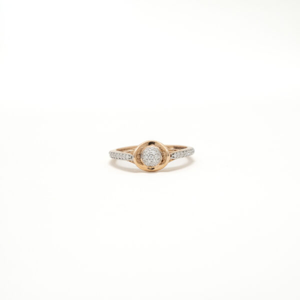 MOISSONITE RING 18K