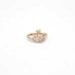 STUDDED RING 18K