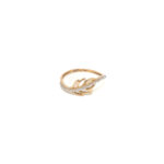 STUDDED RING 18K
