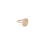 STUDDED RING 18K
