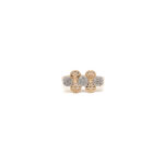 STUDDED RING 18K