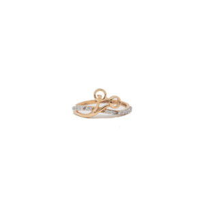 STUDDED RING 18K