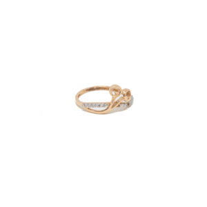 STUDDED RING 18K