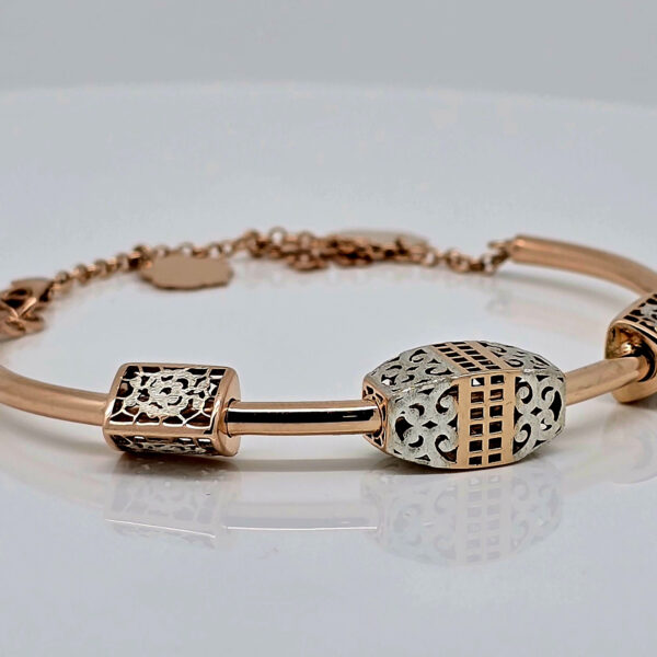 Fancy Silver Kada Bracelet 92.5