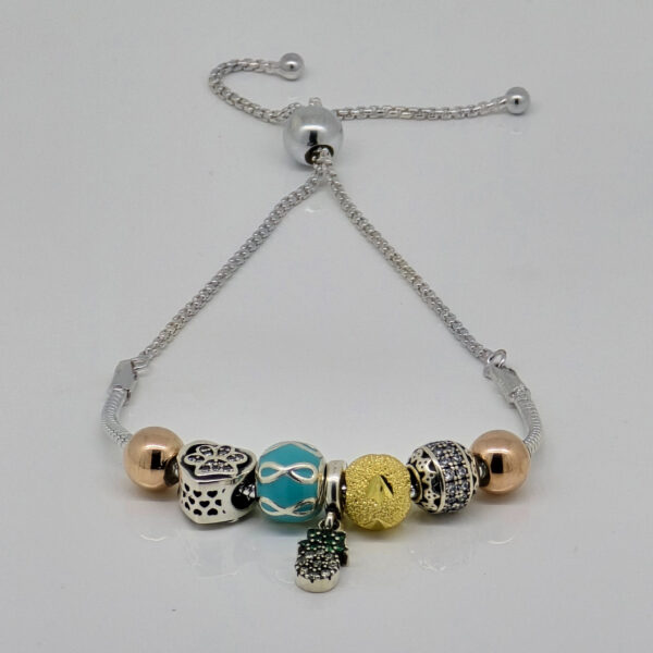 Silver Adjustable Chain Bracelet 92.5