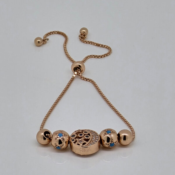 Silver Adjustable Chain Bracelet 92.5