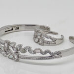 Silver Kada Bracelet Ring 92.5