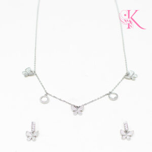 SILVER NECKLACE SET 92.5