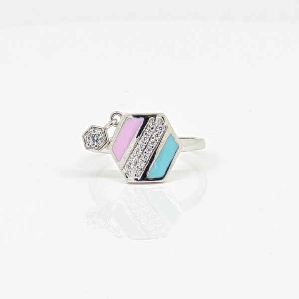 SILVER MINA RING 92.5
