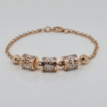 SILVER FANCY CHAIN BRACELET 92.5