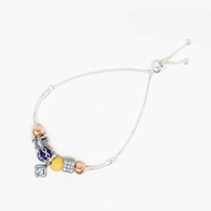 SILVER ADJUSTABLE CHAIN BRACELET92.5