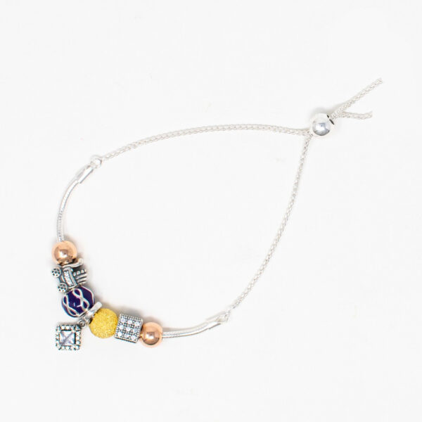 SILVER ADJUSTABLE CHAIN BRACELET92.5