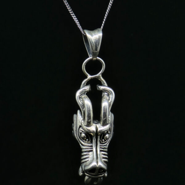 DRAGON PENDANT SILVER 92.5