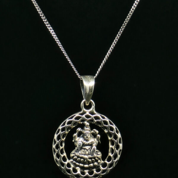 LAKSHMI PENDANT SILVER 92.5