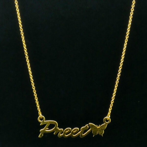 NAME PENDANT SILVER 92.5