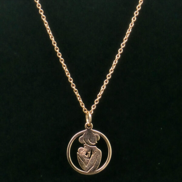 MOTHERS CHAIN PENDANT SILVER 92.5