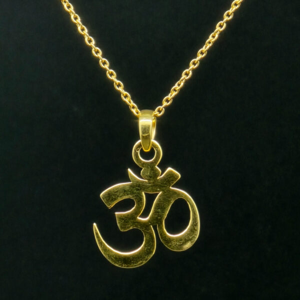 OM CHAIN PENDANT SILVER 92.5