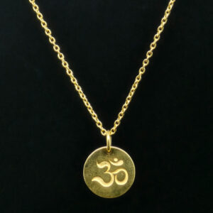 OM CHAIN PENDANT SILVER 92.5